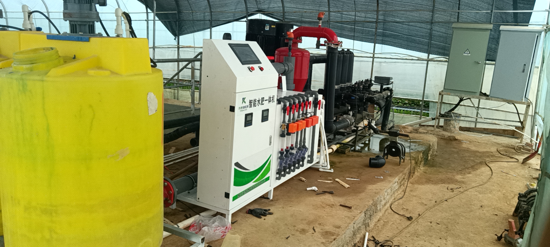 Construction of 200 sheds in strawberry base in Guizhou